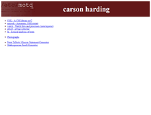 Tablet Screenshot of harding.motd.ca